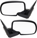 1999-2007 Chevrolet Silverado 2500 Side View Door Mirror , Non-Powered , Non-Heated , Chrome - Driver and Passenger Side