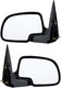 1999-2007 Chevrolet Silverado 3500 Side View Door Mirror , Non-Powered , Non-Heated , Textured - Driver and Passenger Side