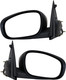 2006-2007 Dodge Charger Side View Door Mirror , Power Glass , Non-Heated , Textured , Non-Folding - Driver and Passenger Side