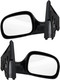 1996-2000 Plymouth Grand Voyager Side View Door Mirror , Non-Powered , Non-Heated , Paintable - Driver and Passenger Side