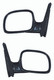 1996-1998 Plymouth Voyager Side View Door Mirror , Power Glass , Non-Heated , Paintable - Driver and Passenger Side