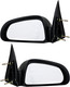 2005-2011 Dodge Dakota Side View Door Mirror , Non-Powered , Non-Heated , Textured , Non-Folding - Driver and Passenger Side