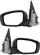 2013-2016 Dodge Dart Side View Door Mirror , Non-Powered , Non-Heated , Textured - Driver and Passenger Side