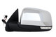 2011-2018 Dodge Durango Side View Door Mirror , Power Glass , Heated , Chrome , Memory - Driver and Passenger Side