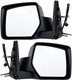2007-2011 Dodge Nitro Side View Door Mirror , Power Glass , Non-Heated , Textured - Driver and Passenger Side