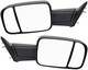 2010-2012 Dodge Ram 1500 Side View Door Mirror , Non-Powered , Non-Heated , Textured - Driver and Passenger Side