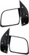 1992-2007 Ford E-150 Side View Door Mirror , Non-Powered , Non-Heated , Textured - Driver and Passenger Side