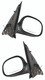 1997-2002 Ford Expedition Side View Door Mirror , Power Glass , Heated , Chrome - Driver and Passenger Side