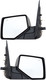 2006-2010 Ford Explorer Side View Door Mirror , Power Glass , Heated , Chrome , Puddle Light - Driver and Passenger Side