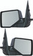 2006-2010 Ford Explorer Side View Door Mirror , Power Glass , Non-Heated , Chrome , Puddle Light - Driver and Passenger Side