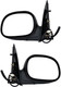 1998-2001 Ford F-250 Side View Door Mirror , Power Glass , Non-Heated , Chrome - Driver and Passenger Side