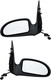 2000-2007 Ford Focus Side View Door Mirror , Power Glass , Non-Heated , Textured - Driver and Passenger Side