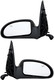 2003-2007 Ford Focus Side View Door Mirror , Power Glass , Heated , Textured - Driver and Passenger Side