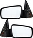 2005-2009 Ford Mustang Side View Door Mirror , Power Glass , Non-Heated , Textured - Driver and Passenger Side