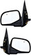 2002-2005 Ford Explorer Side View Door Mirror , Power Glass , Heated , Textured , Puddle Light - Driver and Passenger Side