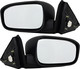 2003-2007 Honda Accord Coupe Side View Door Mirror , Power Glass , Non-Heated , Gloss - Driver and Passenger Side