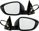 2018-2020 Honda Accord Sedan EX/Sport Side View Door Mirror , Power Glass , Heated , Paintable , Blind Spot Detection - Driver and Passenger Side