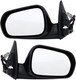 1999 Honda Accord Sedan Side View Door Mirror , Power Glass , Non-Heated , Paintable - Driver and Passenger Side