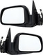 2002-2006 Honda CR-V LX/EX Side View Door Mirror , Power Glass , Non-Heated , Textured - Driver and Passenger Side