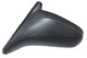 1996-2000 Honda Civic Coupe/Hatchback Side View Door Mirror , Manual Remote , Non-Heated , Textured - Driver and Passenger Side