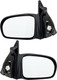 2001-2005 Honda Civic Sedan Side View Door Mirror , Power Glass , Non-Heated , Textured - Driver and Passenger Side