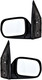 1999-2004 Honda Odyssey Side View Door Mirror , Non-Powered , Non-Heated , Paintable - Driver and Passenger Side