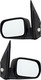 2004-2006 Honda Pilot EX/EX-L Side View Door Mirror , Power Glass , Heated , Paintable - Driver and Passenger Side