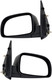 2009-2012 Hyundai Santa Fe Side View Door Mirror , Power Glass , Heated , Textured - Driver and Passenger Side