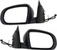 2014-2018 Jeep Cherokee Side View Door Mirror , Power Glass , Non-Heated , Paintable - Driver and Passenger Side