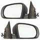2014-2019 Jeep Cherokee Side View Door Mirror , Power Glass , Non-Heated , Textured - Driver and Passenger Side