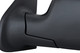 1999-2003 Jeep Grand Cherokee Side View Door Mirror , Power Glass , Non-Heated , Textured - Driver and Passenger Side