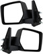 2007-2017 Jeep Patriot Side View Door Mirror , Non-Powered , Non-Heated , Textured - Driver and Passenger Side