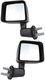 2007-2010 Jeep Wrangler Side View Door Mirror , Non-Powered , Non-Heated , Textured - Driver and Passenger Side