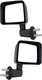 2007-2010 Jeep Wrangler Side View Door Mirror , Non-Powered , Non-Heated , Textured - Driver and Passenger Side