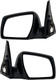 2012-2013 Kia Soul Side View Door Mirror , Power Glass , Non-Heated , Paintable - Driver and Passenger Side