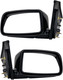 2002-2005 Mitsubishi Lancer Sedan ES Side View Door Mirror , Non-Powered , Non-Heated , Paintable - Driver and Passenger Side