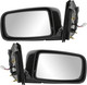 2002-2005 Mitsubishi Lancer Sedan ES Side View Door Mirror , Power Glass , Non-Heated , Paintable - Driver and Passenger Side
