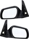 2004-2009 Mazda 3 Side View Door Mirror , Power Glass , Heated , Paintable - Driver and Passenger Side