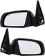2007-2012 Nissan Altima Sedan Side View Door Mirror , Power Glass , Heated , Paintable , Turn Signal - Driver and Passenger Side