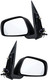 2005-2015 Nissan Xterra Side View Door Mirror , Power Glass , Non-Heated , Textured - Driver and Passenger Side