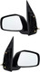 2005-2015 Nissan Xterra Side View Door Mirror , Non-Powered , Non-Heated , Textured - Driver and Passenger Side