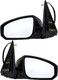2004-2005 Nissan Maxima Side View Door Mirror , Power Glass , Heated , Paintable - Driver and Passenger Side