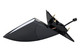 2005-2009 Pontiac G6 Sedan Side View Door Mirror , Power Glass , Non-Heated , Textured - Driver and Passenger Side