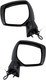 2014-2018 Subaru Forester Side View Door Mirror , Power Glass , Non-Heated , Paintable - Driver and Passenger Side