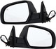 2011-2014 Subaru Legacy Side View Door Mirror , Power Glass , Heated , Textured - Driver and Passenger Side