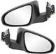 2016-2017 Toyota Camry Side View Door Mirror , Power Glass , Heated , Paintable , Blind Spot Detection , Manual Folding - Driver and Passenger Side