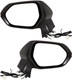 2020-2021 Toyota Corolla Sedan Side View Door Mirror Japan Built , Power Glass , Non-Heated , Paintable , Blind Spot Detection , Manual Folding - Driver and Passenger Side
