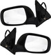 2009-2014 Toyota Matrix Side View Door Mirror , Power Glass , Heated , Paintable - Driver and Passenger Side