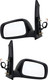 2008-2009 Toyota Prius Side View Door Mirror , Power Glass , Non-Heated , Paintable - Driver and Passenger Side