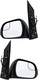 2015-2020 Toyota Sienna Side View Door Mirror , Power Glass , Non-Heated , Textured , Blind Spot Detection - Driver and Passenger Side